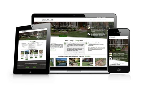 Landscaping Company Responsive Website