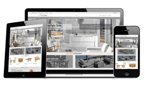Retail - eCommerce Store - Web Design Background