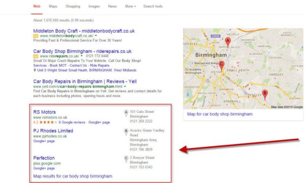 Digital Marketing Services 12 Local SEO Results